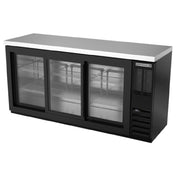 Beverage Air BB72HC-1-GS-B-27 Refrigerated Back Bar Storage Cabinet Three-section