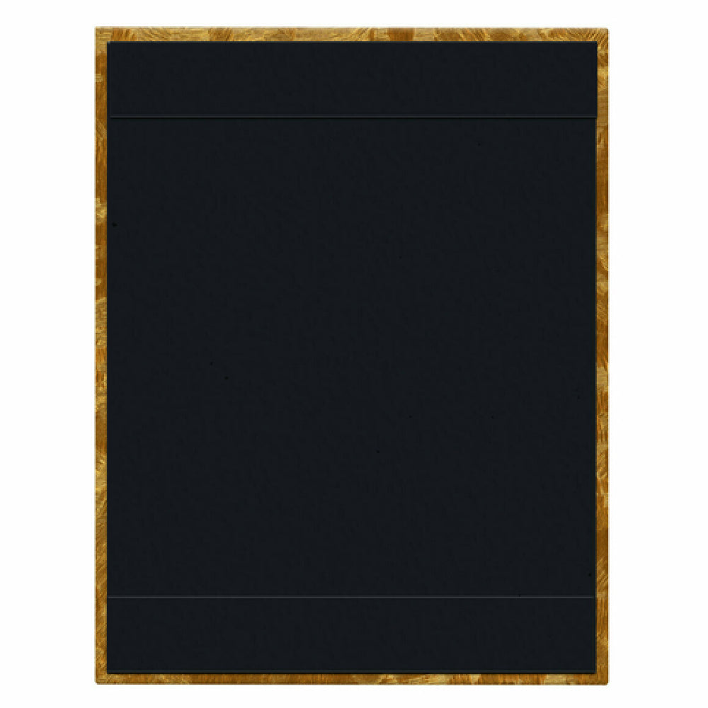 Risch MET-1P2V 8.5X14 Brushed Metallic Menu Cover 8-1/2" X 14" Single Panel