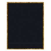 Risch MET-1P2V 4.25X14 Brushed Metallic Menu Cover 8-1/2" X 14" Single Panel