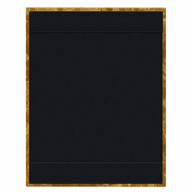 Risch MET-1P2V 4.25X14 Brushed Metallic Menu Cover 8-1/2" X 14" Single Panel