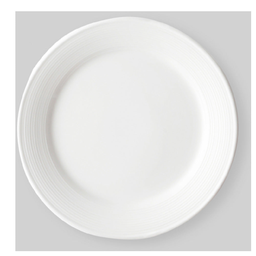 Bon Chef 7100020P Voyage B&B Plate 6.25" Dia. X 0.875"H Alumina Vitrified Porcelain