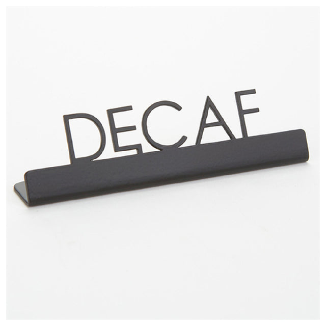 American Metalcraft SBD5 Sign "decaf" 5"L X 3/4"W X 1-1/4"H