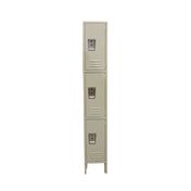 Omcan 13128 (13128) Locker 3-tier 12"W X 18"D X 78"H Overall