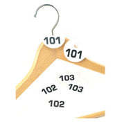 Cal Mil 869-1 Coat Check Tags 1-1/2" Dia. #101 To #200 (2 Each Of The Number Sequence)
