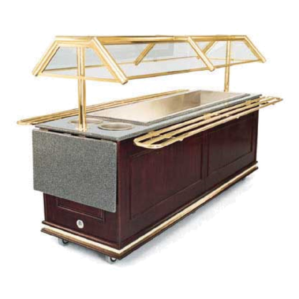 Forbes Industries 6316 Tray Slides Solid Brass For 6 Ft. Buffet Stations