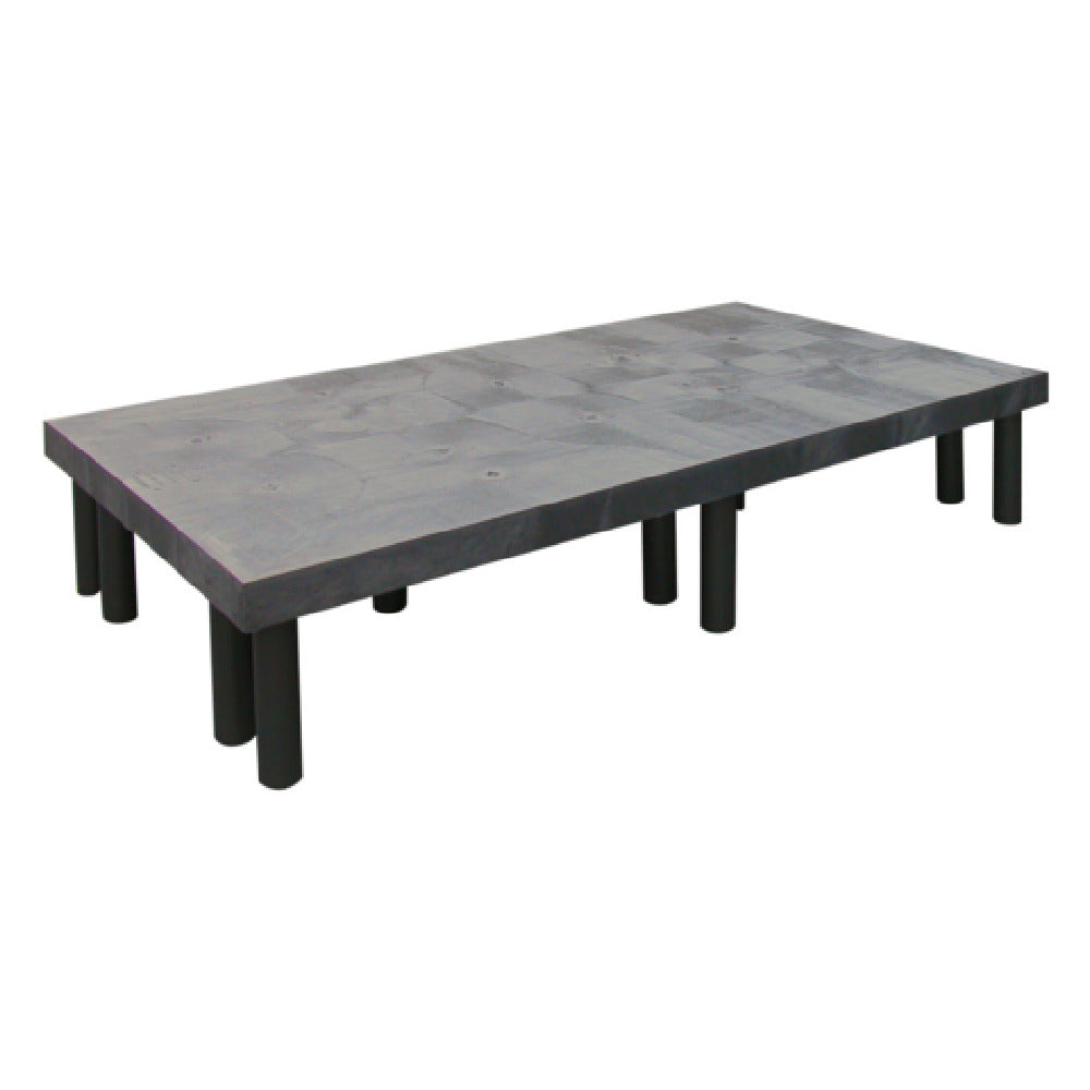 Quantum 663612DPS Polymer Dunnage Rack Solid 1900 Lb. Load Capacity