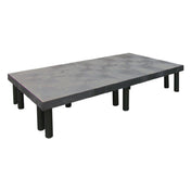 Quantum 663612DPS Polymer Dunnage Rack Solid 1900 Lb. Load Capacity