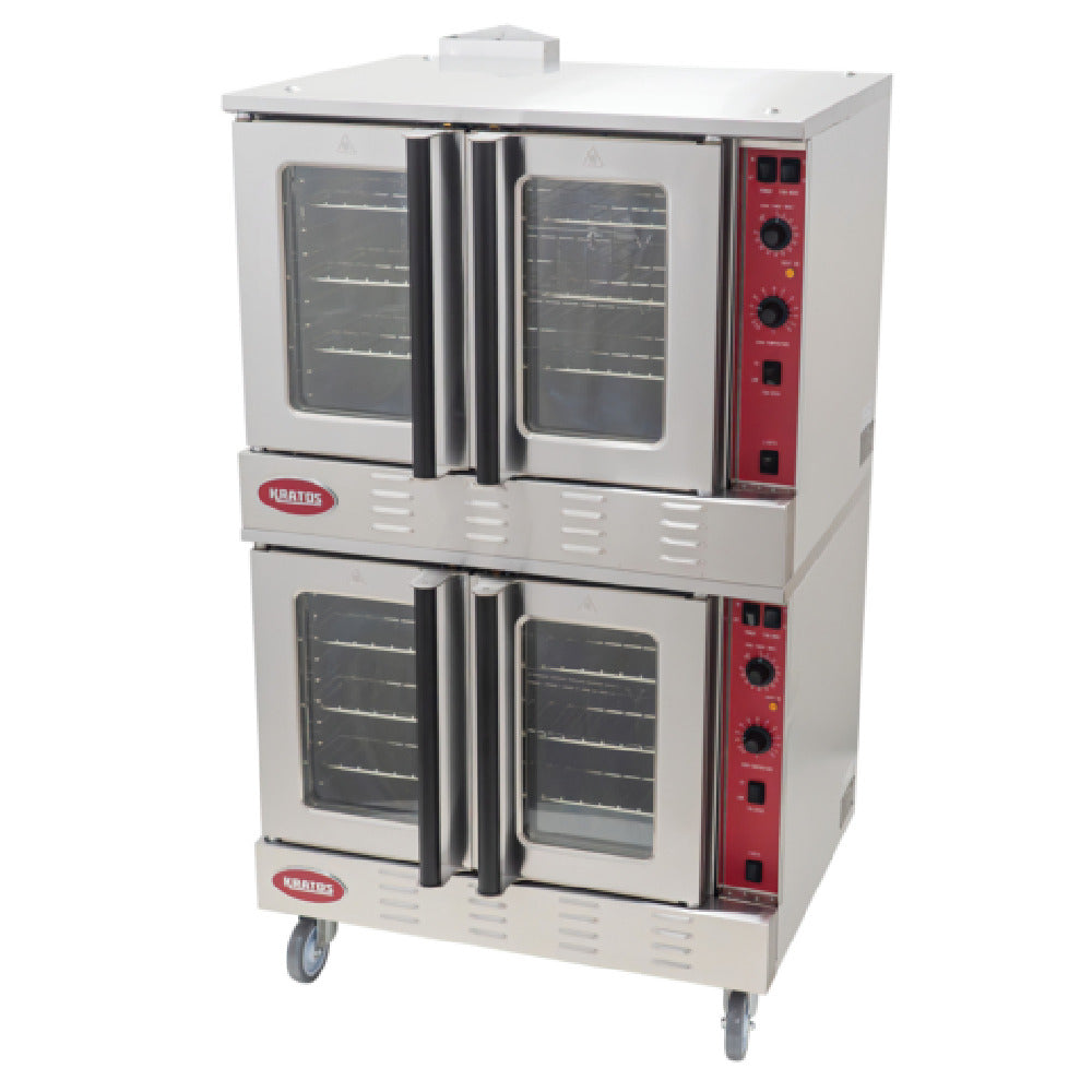 Hubert 171881 - Kratos 29Y-062 Electric Convection Oven, 40-1/8"W X 43-1/2"D X 112-1/4"H