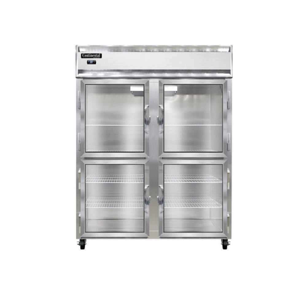 Continental Refrigerator 2RENSASGDHD Extra-Wide Refrigerator Reach-in 57"W