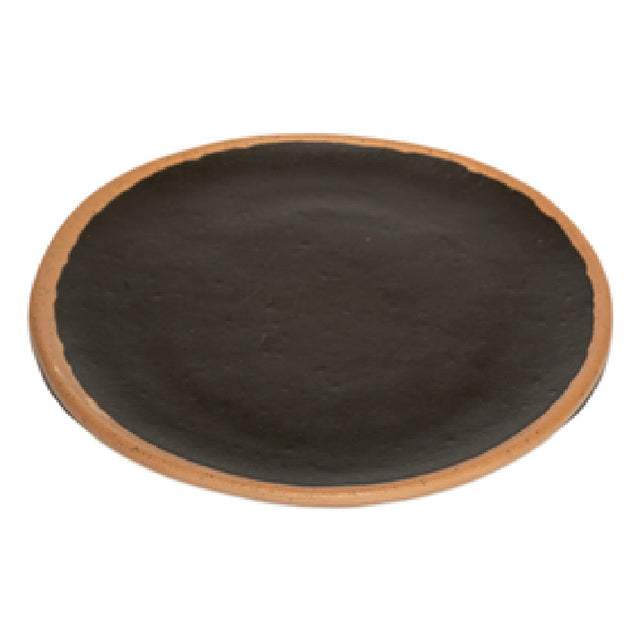 GET Enterprises P-55-BR Pottery Market™ Bread/Side Dish/Plate 5-1/2" Dia. Small