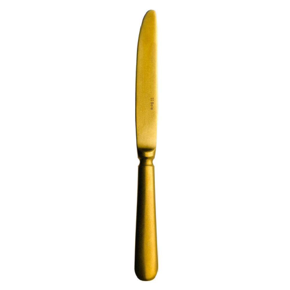 Arc Cardinal MB257 Sola Baguette Gold Dinner Knife (L:9.0'' X W:2.9'') 13/0 Stainless Steel