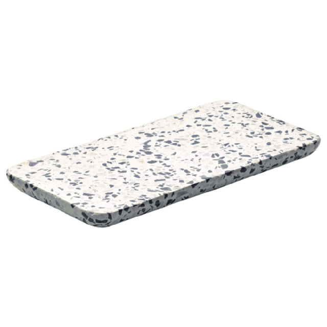 BauscherHepp P368802 Terrazzo Platter Dark 18x9cm By Playground