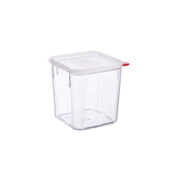 CFS Brands 31852 - Araven - Food Storage Container, 4.2 Qt., 7-1/8"W X 7-1/8"D X 7-1/2"H