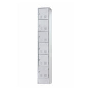 Hubert 74492 - Locker, 6-tier, 12" X 18" X 72"H