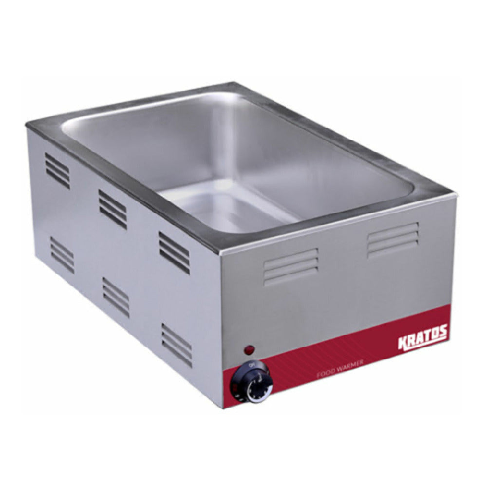 Hubert 28W-168 - Kratos® Full-Size Food Warmer, 1200 Watts, Fits 12"x20" Food Pan