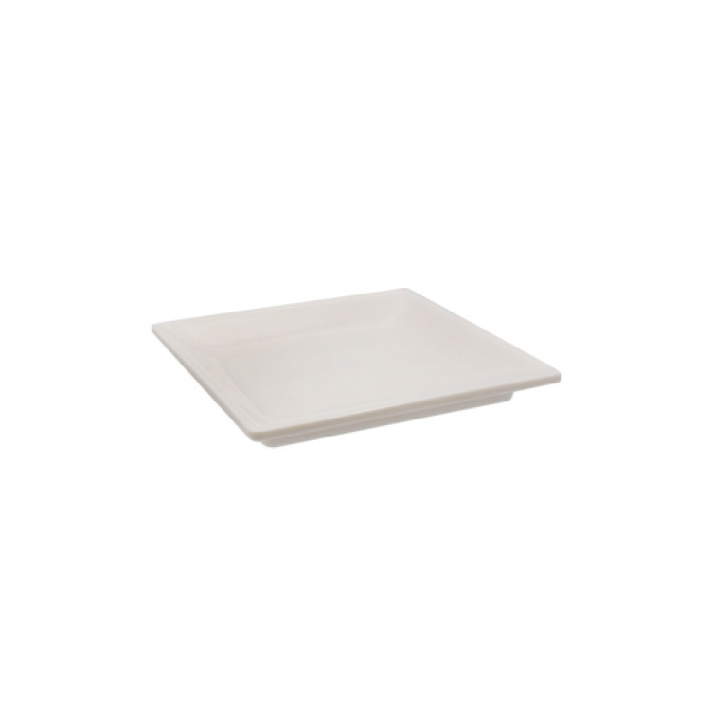 CAC China XFCH-SQ5 French Plate 5-1/4"W X 5-1/4"D X 5/8"H Square