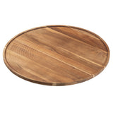 TableCraft Products 11830 - Lazy Susan, 18"W X 18"D X 1.625"H, Acacia Wood