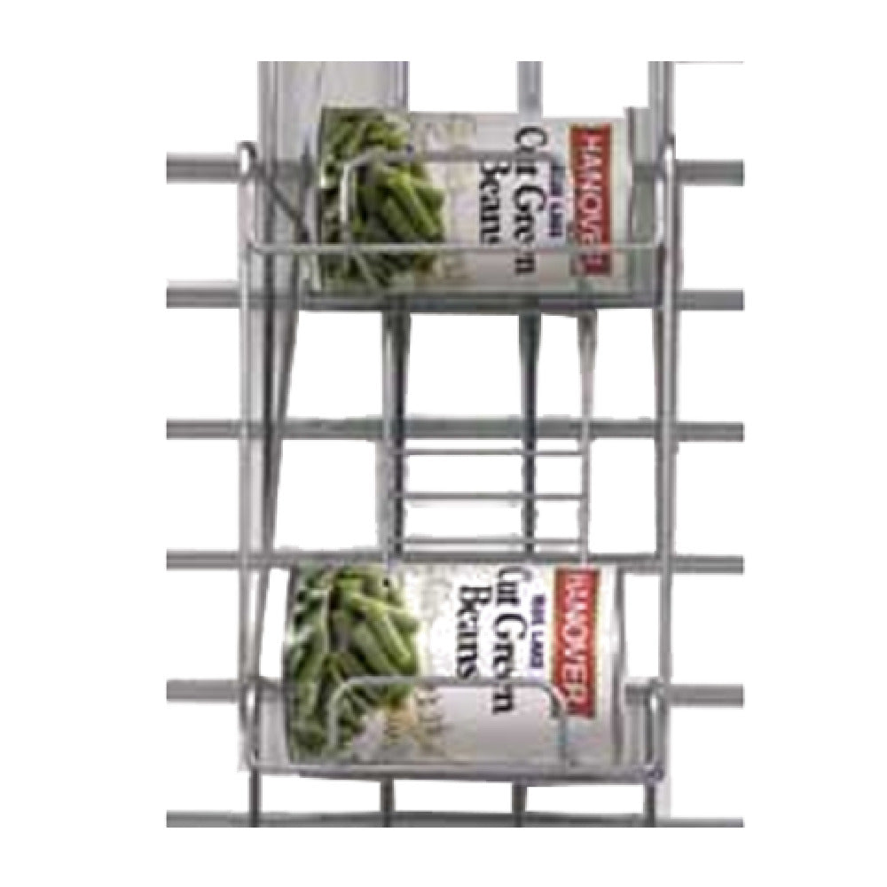 Eagle CR2D 2-Deck Can Rack Walstor® Modular Wall System 8 5/8" X 13" X 14"