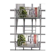 Eagle CR2D 2-Deck Can Rack Walstor® Modular Wall System 8 5/8" X 13" X 14"