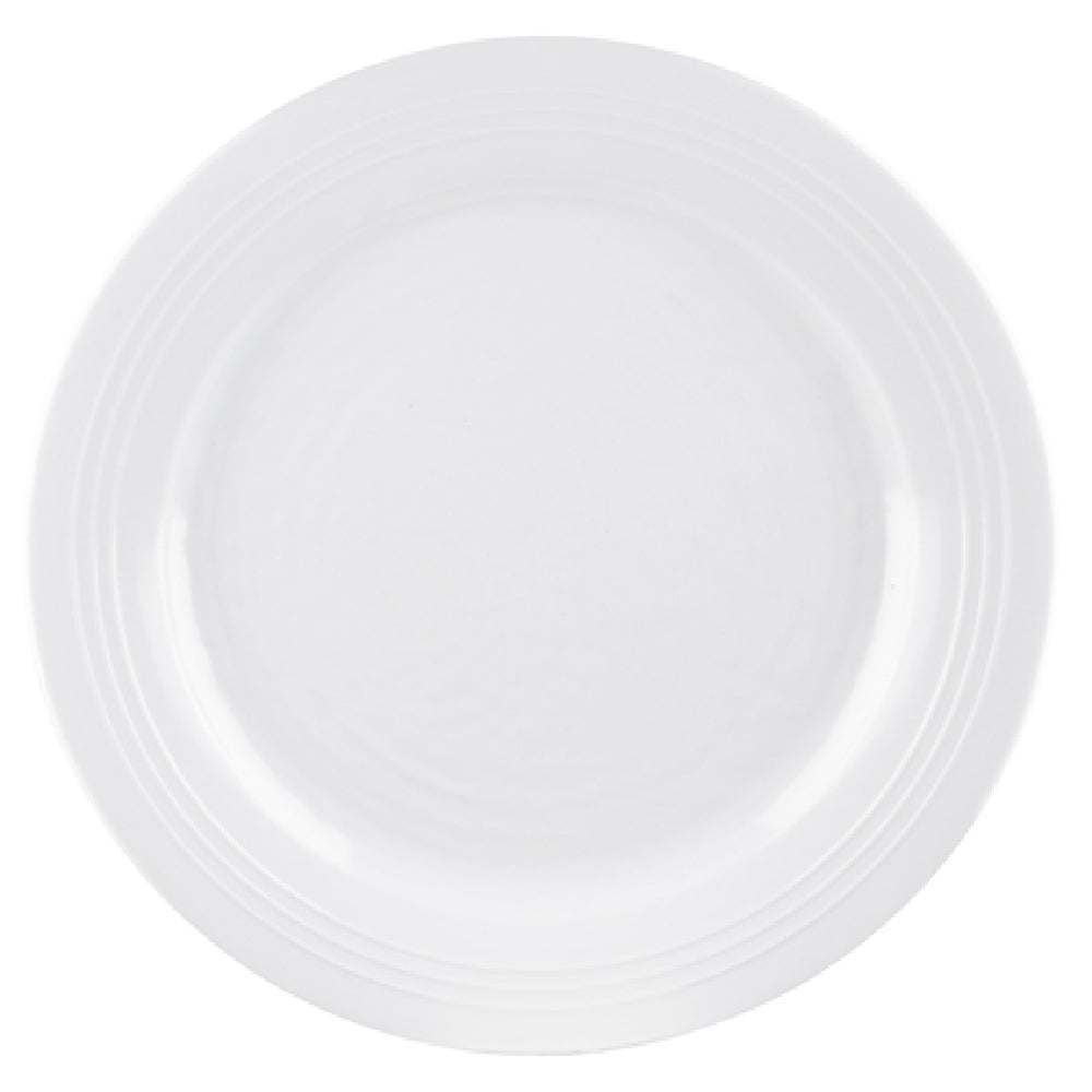 GET Enterprises D897GG-W Elite Global Solutions Plate 9" Dia. X 1"H Round