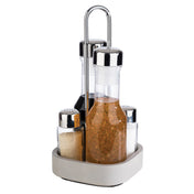 Libbey APS 40412 Oil & Vinegar Cruet Set 5-piece 5"L X 5"W X 9-7/8"H