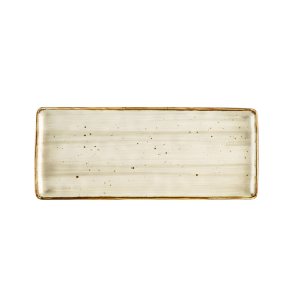 CAC China TUS-RT41-BGE Tucson Platter 14"L X 6"W X 1/2"H Rectangular