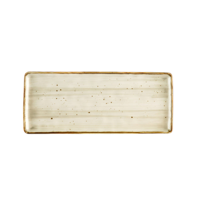 CAC China TUS-RT41-BGE Tucson Platter 14"L X 6"W X 1/2"H Rectangular