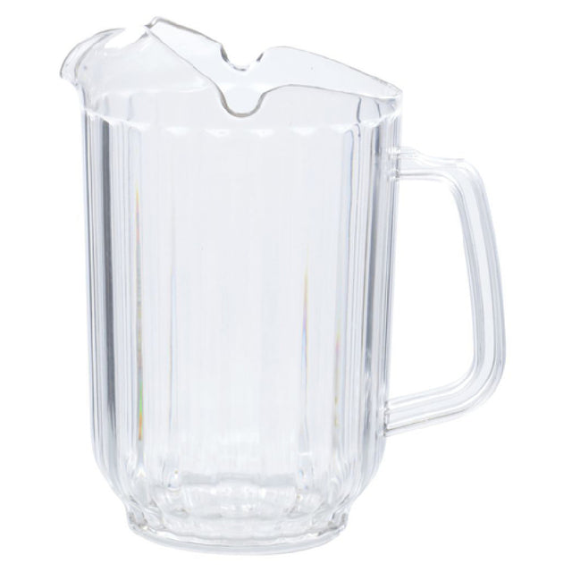 Hubert 76486 - Pitcher, 60 Oz., 6-3/4" X 5-1/2" X 8-1/4"H