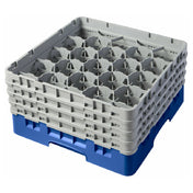 Cambro 20S800168 Camrack® Glass Rack With (4) Soft Gray Extenders Full Size