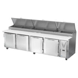 Victory VPP119HC Pizza Prep Table Powered By V-Core™ Four-section
