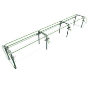 Hatco ES92-132 Flav-R-Shield® ES92 Food Shield Double-sided Self-service 132"W X 38"D X 23"H