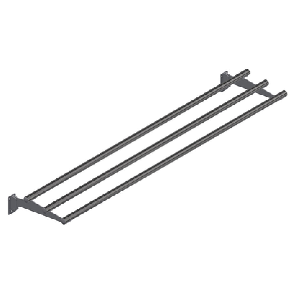 John Boos TS-T36-D Tray Slide Drop Down Design 3-bar Tubular