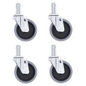 Metro RPBC4M-4 Replacement Casters 4" For MyCart™ Series & Deep Ledge Utility Carts (set Of 4)