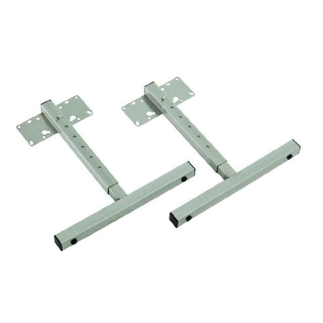Hubert 104199 - Kratos 28W-533T-Style Legs, 12-3/16"D X 16"H, Adjustable Height From 10" To 16"