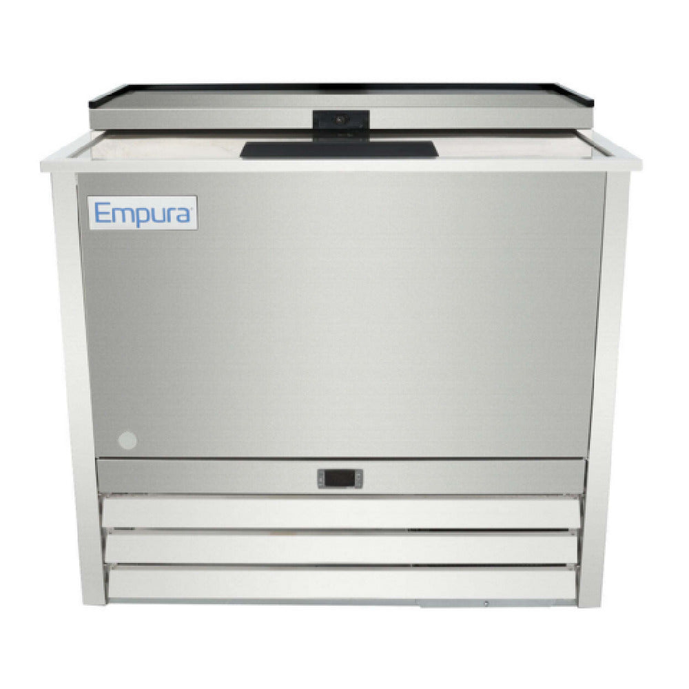 Empura E-KBGF36-S - Glass Froster, 36 13/16"W X 27 1/16"D X 34 7/8"H, 2 Shelves And Bottom Rack Standard