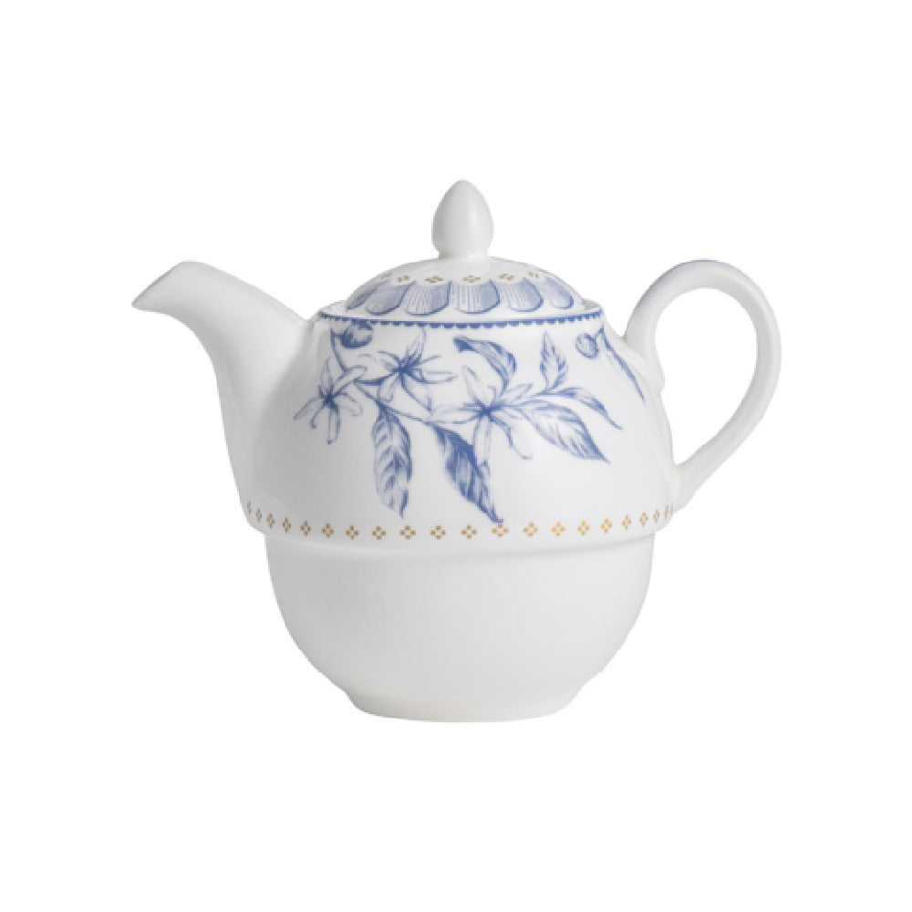 Steelite 82131AND0411B Tea For One Teapot 16.0 Oz 4.875" X 4.0" X 2.375"