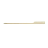 TableCraft Products BAMP35 - Cash & Carry Paddle Pick, 3-1/2", Bamboo (100 Per Pack) (must Be Purchased In Multiples Of 12 Packs)