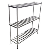 Omcan 44613 (44613) Keg Rack 42"W X 20"D (4) Keg Capacity