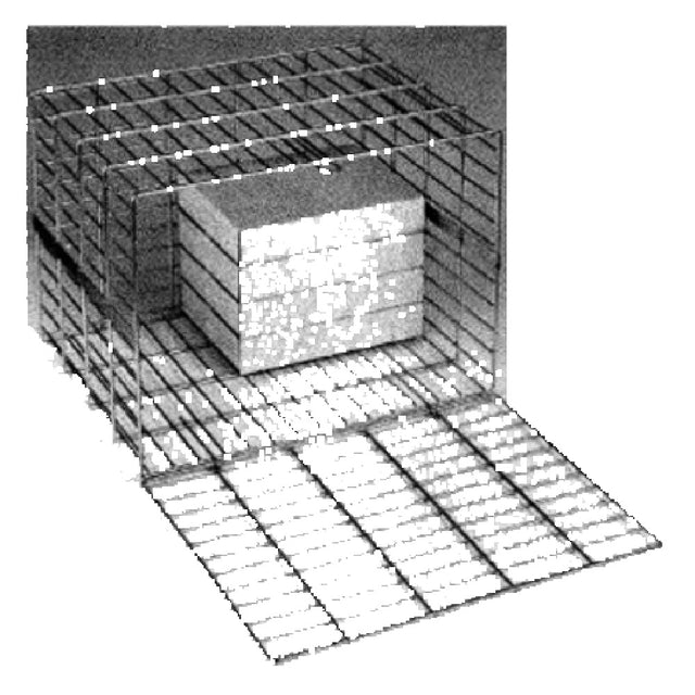 SPG SMOD1824 - Amco Security Module, 4-sided Wire Enclosure With Single Hinged Lockable Door