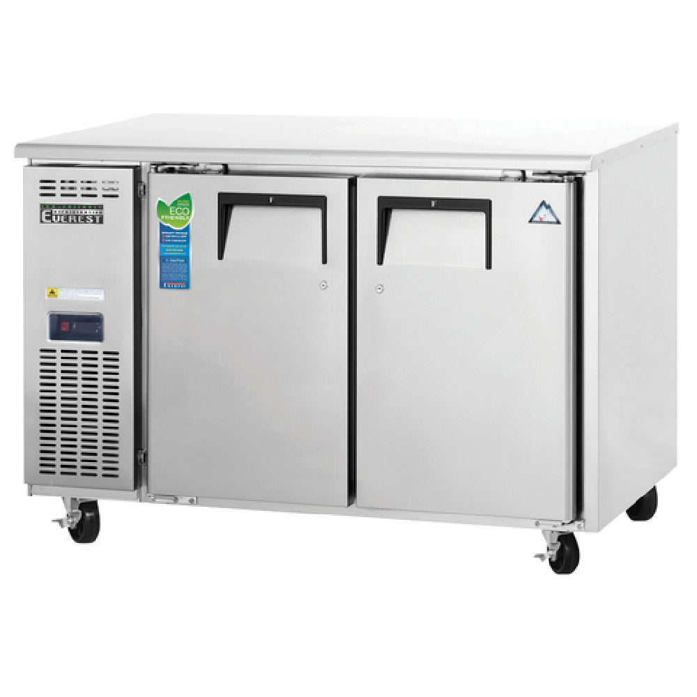 Everest Refrigeration ETF2-24 Undercounter/Worktop Freezer Two-section 47-1/2"W