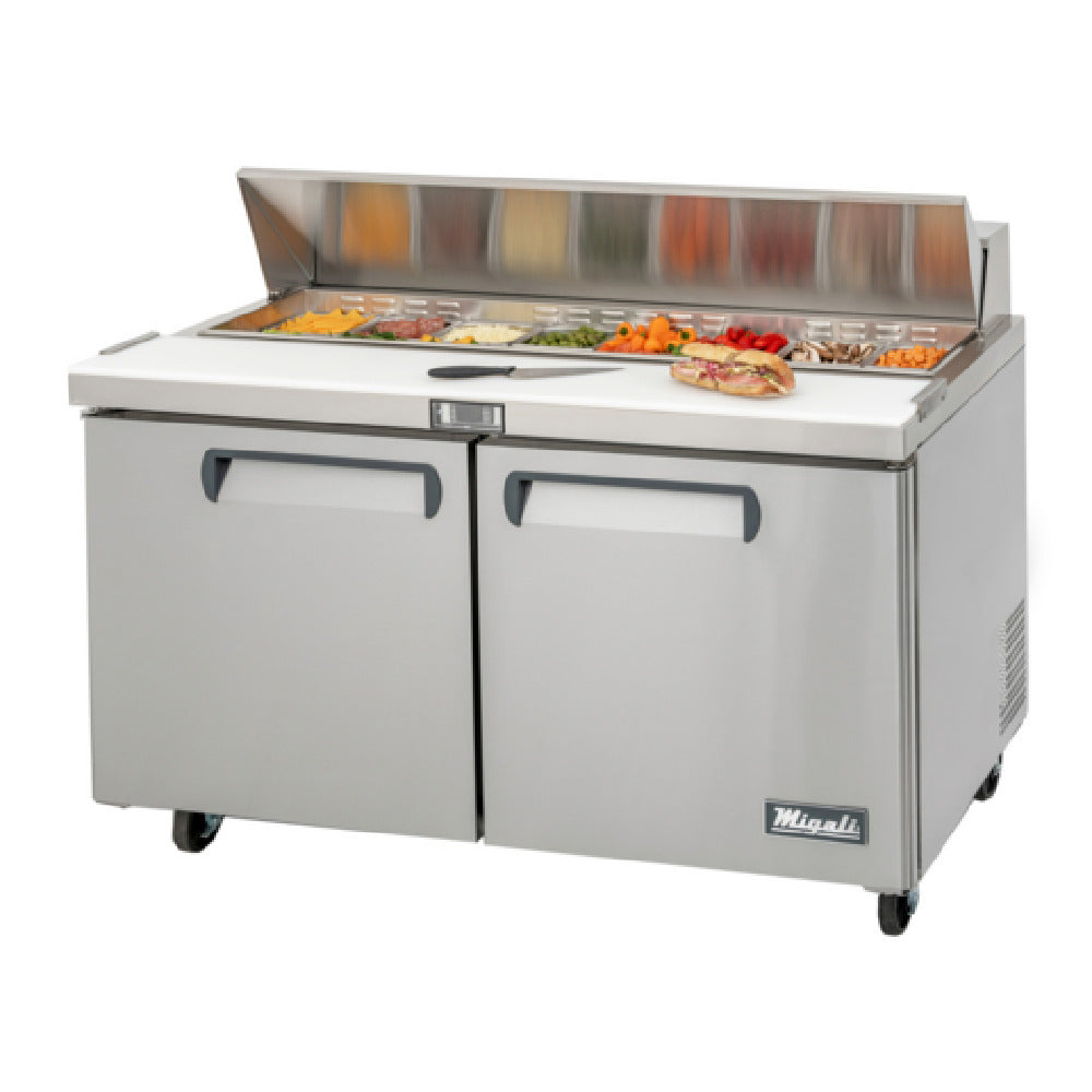 Migali Industries C-SP60-16-HC Competitor Series® Refrigerated Counter/Sandwich Prep Table