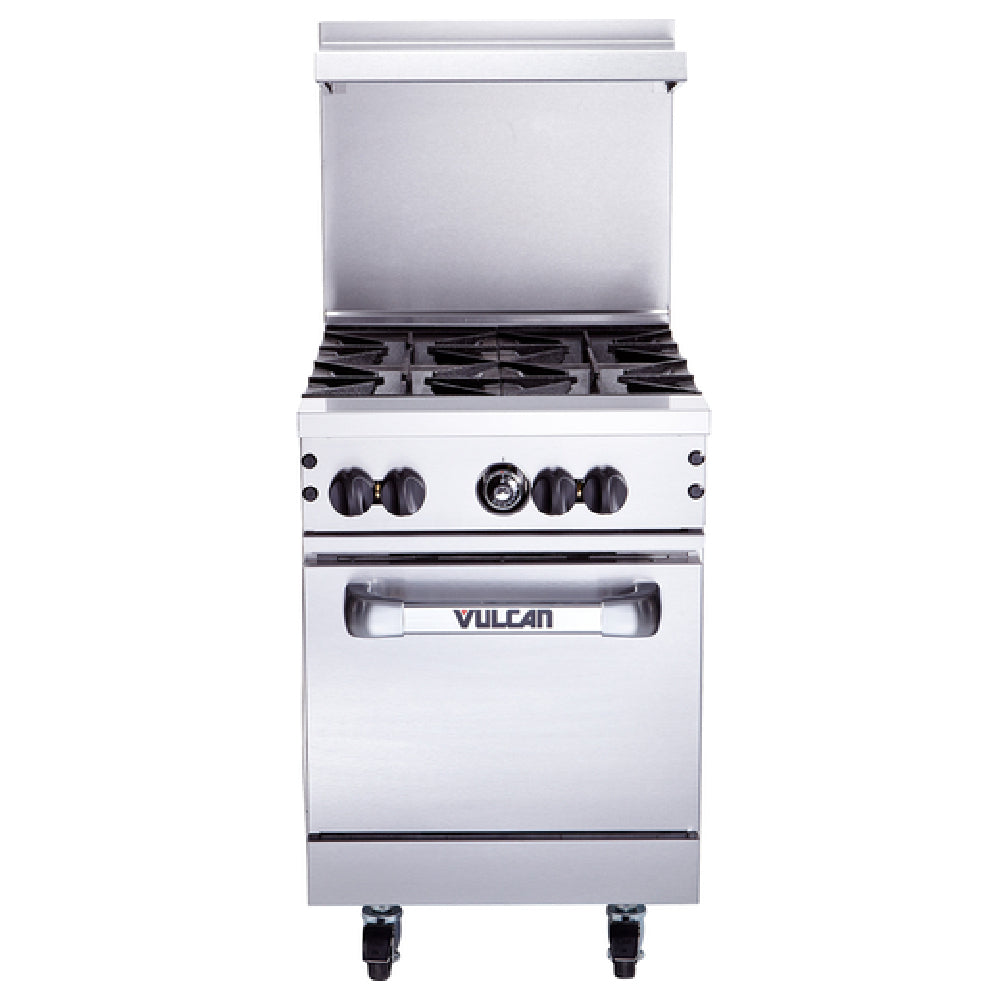 Vulcan 24S-4B-QS-PLATINUM_LP - (Quick Ship) Endurance™ Restaurant Range, Gas, 24"