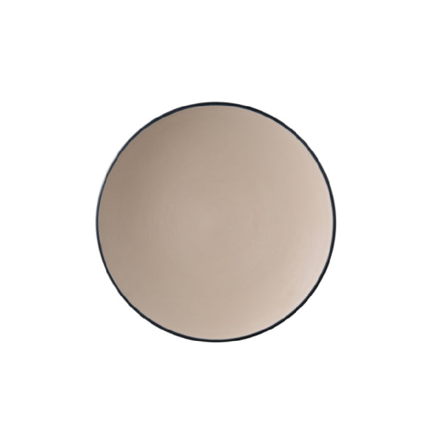 Yanco BM-109CL Birmingham Round Plate 8 1/2"dia X 1"H Dishwasher Safe