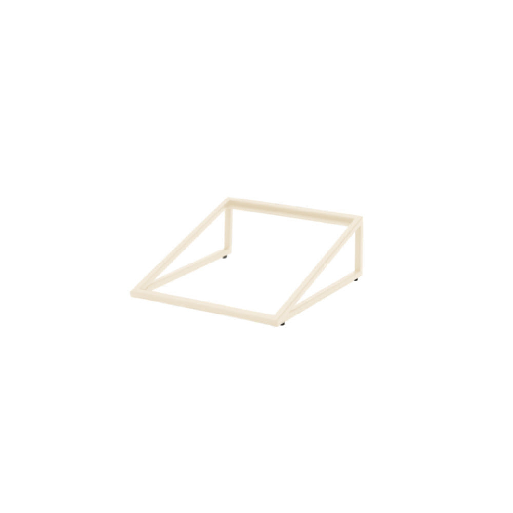 Steelite 7365MW342 Rectangle Angled Riser 13.875" X 11.5" X 4.5" Pivot