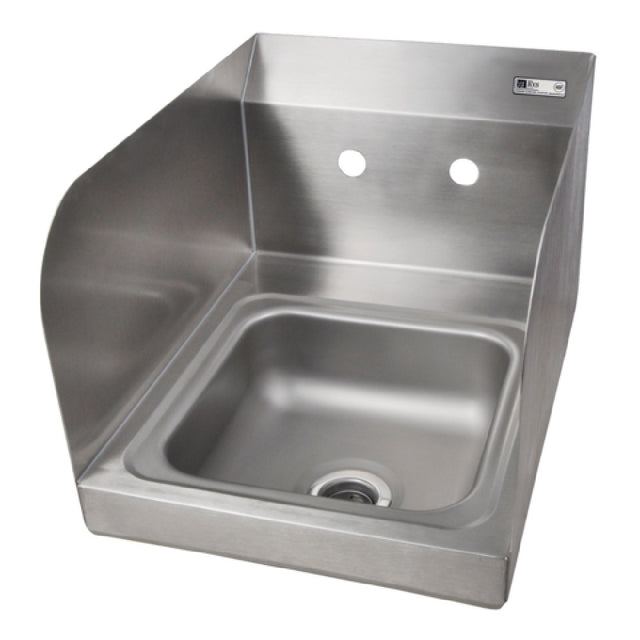 John Boos PBHS-W-0909-SSLR-X Pro-Bowl Hand Sink Wall Mount 12"W X 14-1/2"D X 12-1/4"H Overall Size
