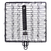 Chef Master 06620Y Mr. Bar-B-Q® Flex/Expandable Basket With Folding Handle Non-stick