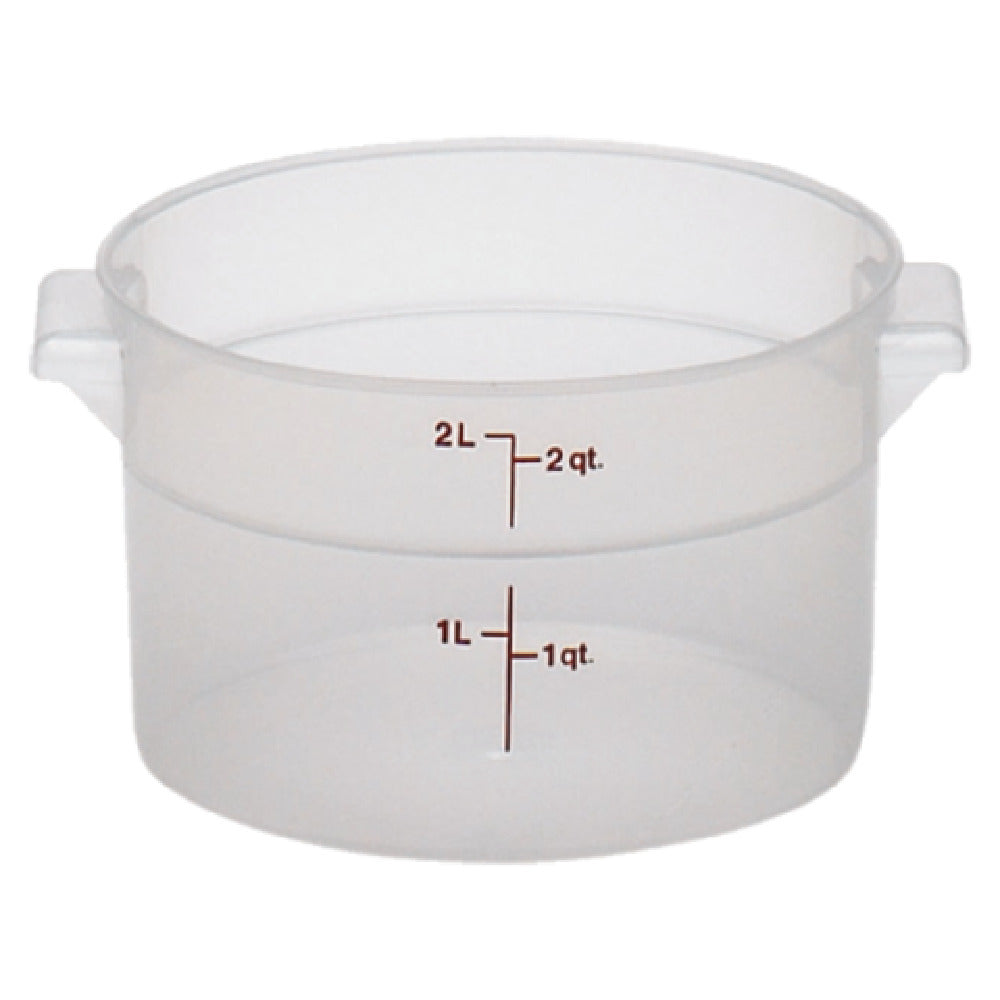 Cambro RFS2PP190 Storage Container Round 2 Qt.