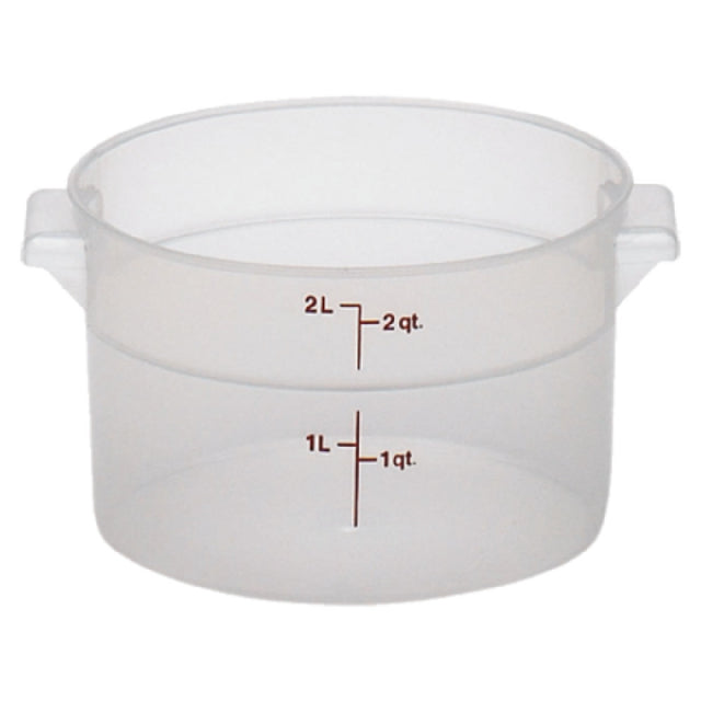 Cambro RFS2PP190 Storage Container Round 2 Qt.