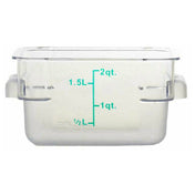 Omcan 80172 (80172) Food Storage Container 2 Quart Square