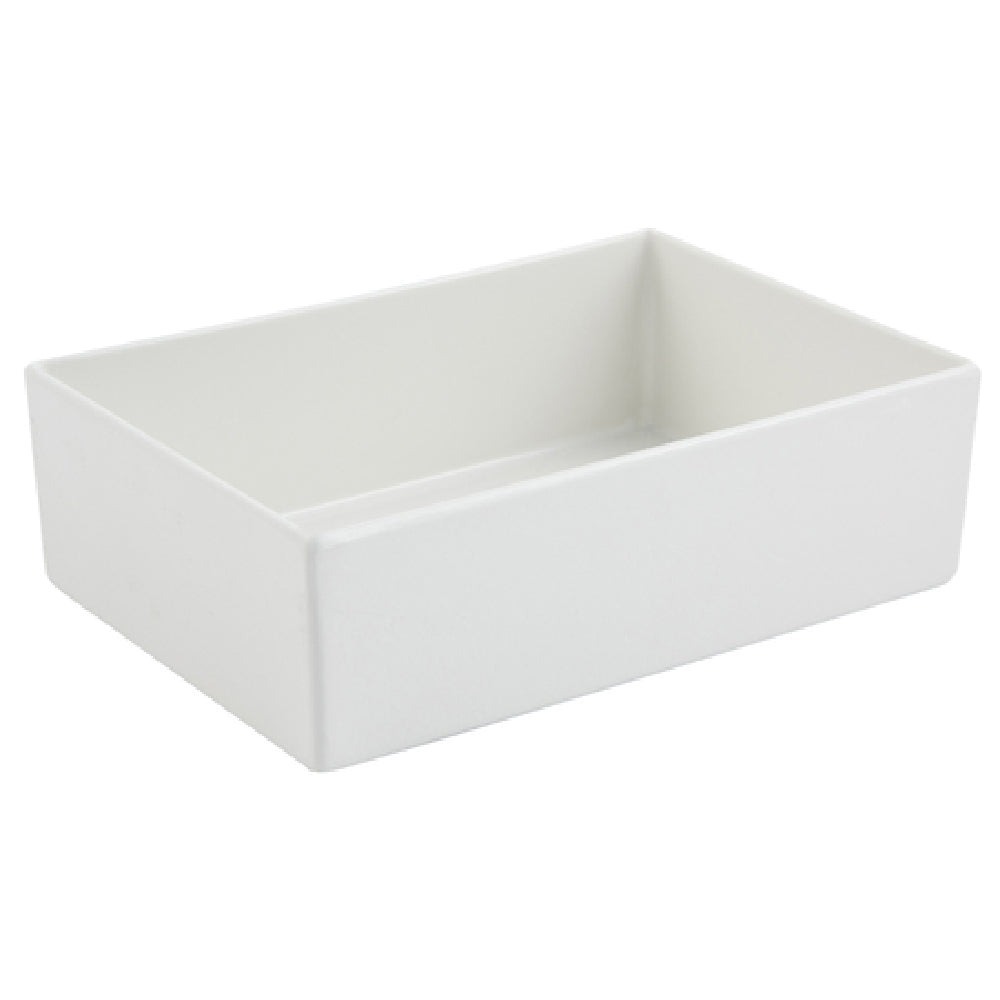 Bon Chef 5108PWHT Bowl 2 Qt. 20 Oz. 10" X 7" X 3"